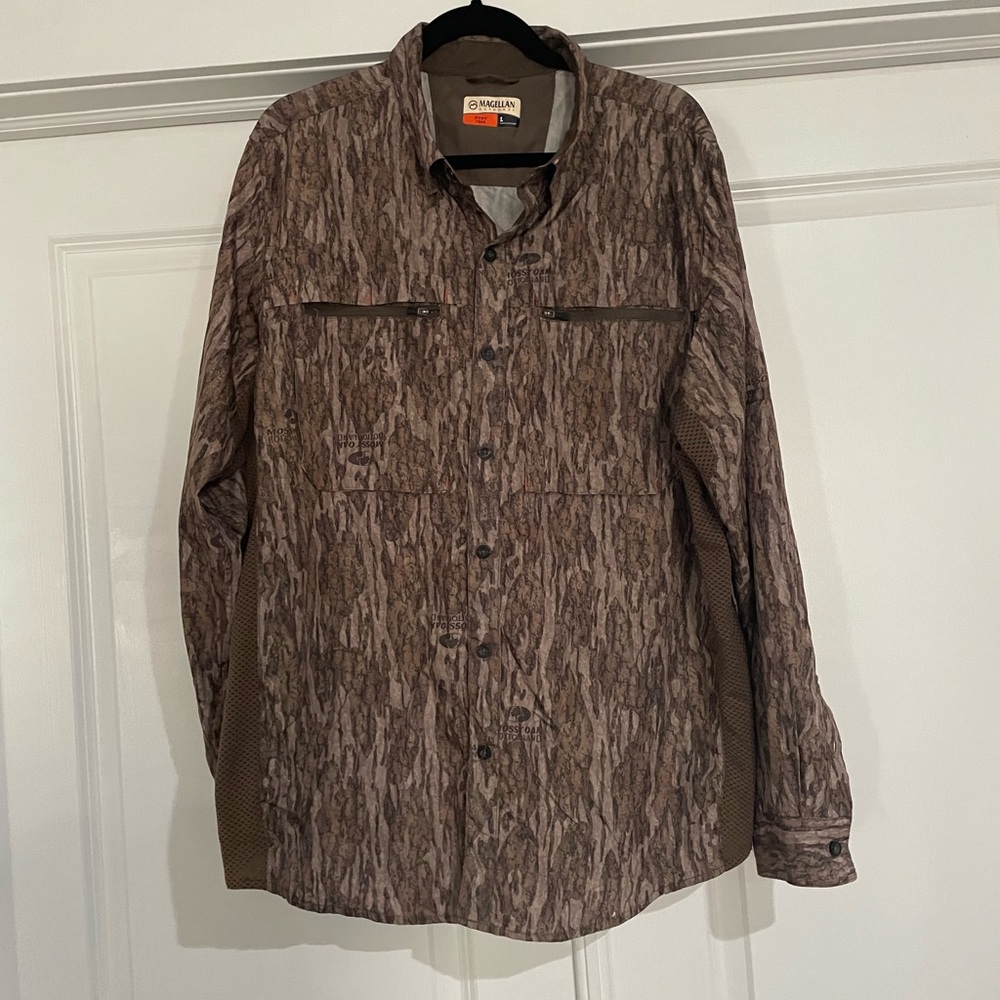 Magellan Outdoors Men's Bottomland Camo Shirt